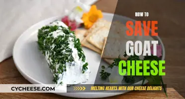 Mastering the Art of Goat Cheese Preservation: Tips and Tricks