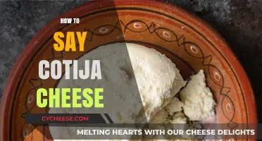 Mastering Pronunciation: How to Say Cotija Cheese Like a Pro