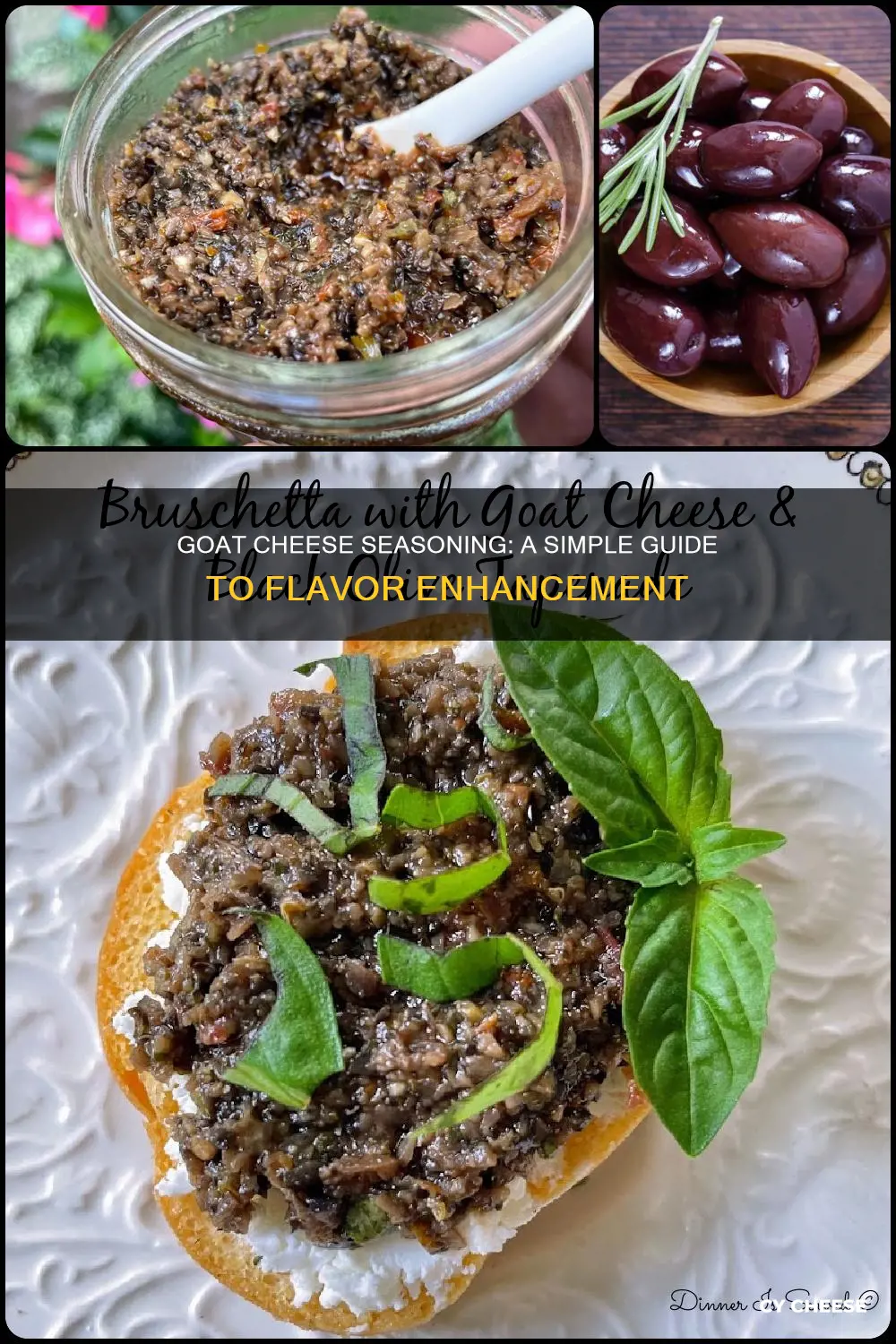 how to season goat cheese