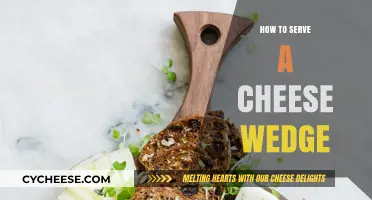 The Art of Serving Cheese Wedges: A Guide