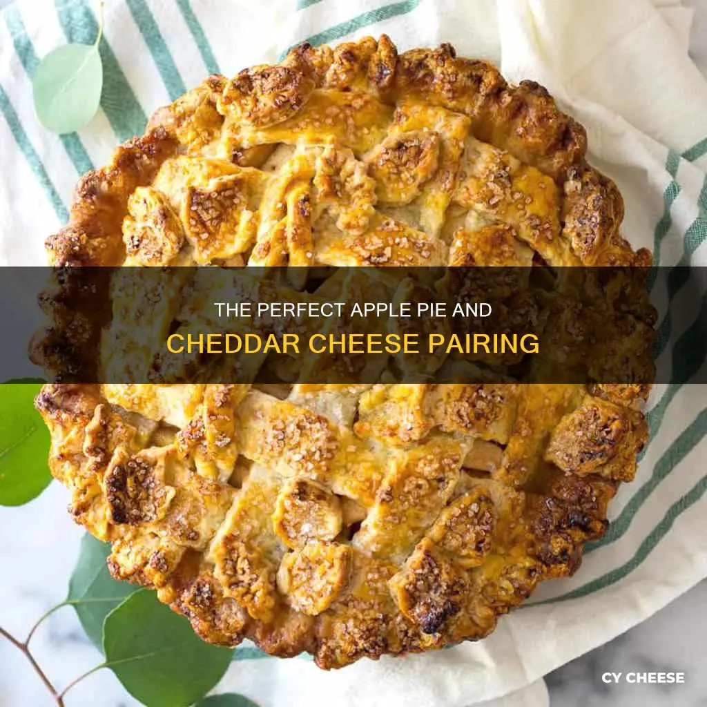 how to serve apple pie with cheddar cheese