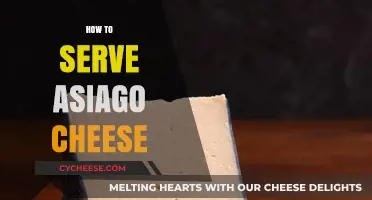 The Art of Serving Asiago Cheese