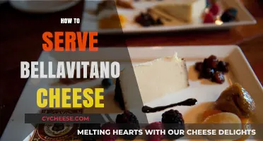 The Art of Serving Bellavitano Cheese