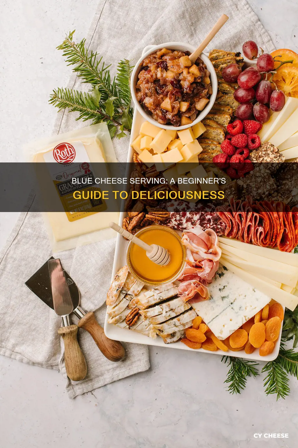 how to serve blue cheese