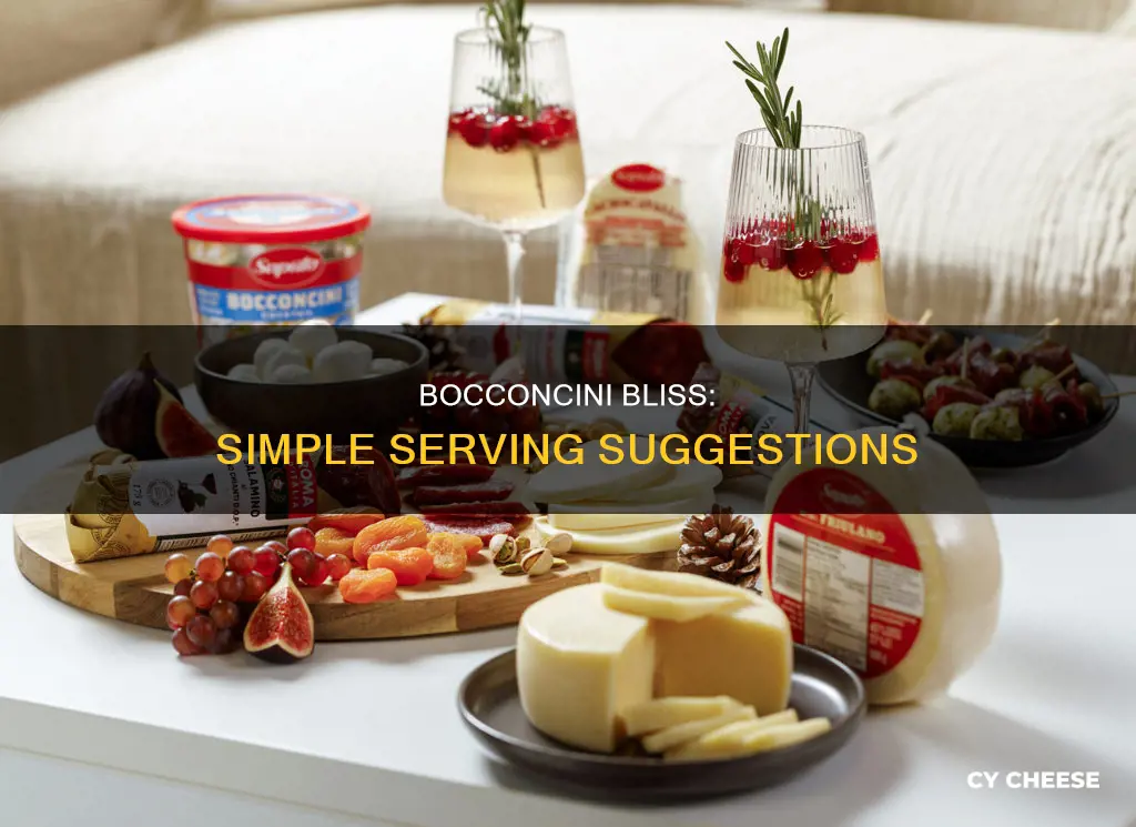how to serve bocconcini cheese