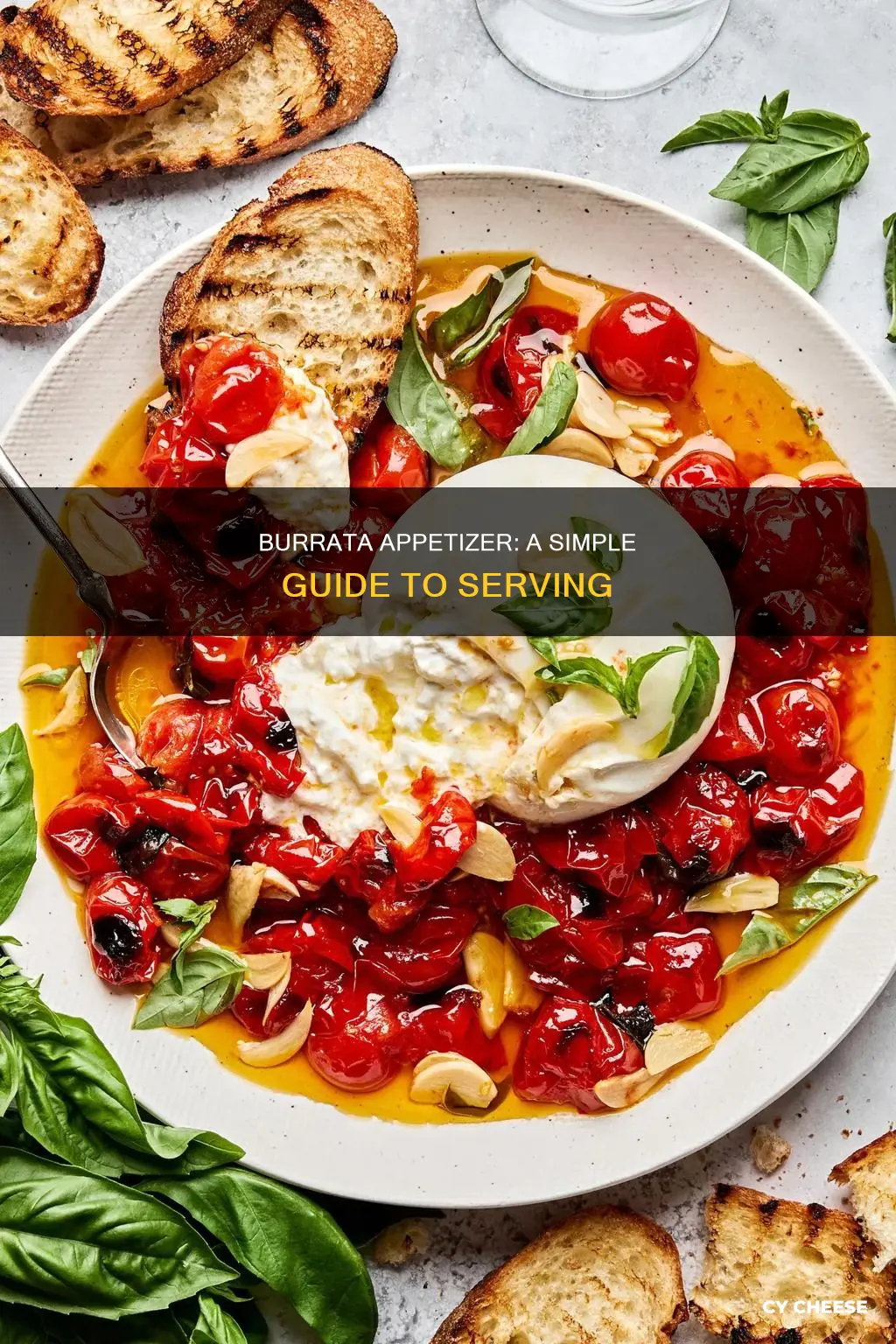 how to serve burrata cheese as an appetizer