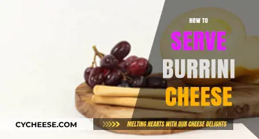 The Art of Serving Burrini Cheese