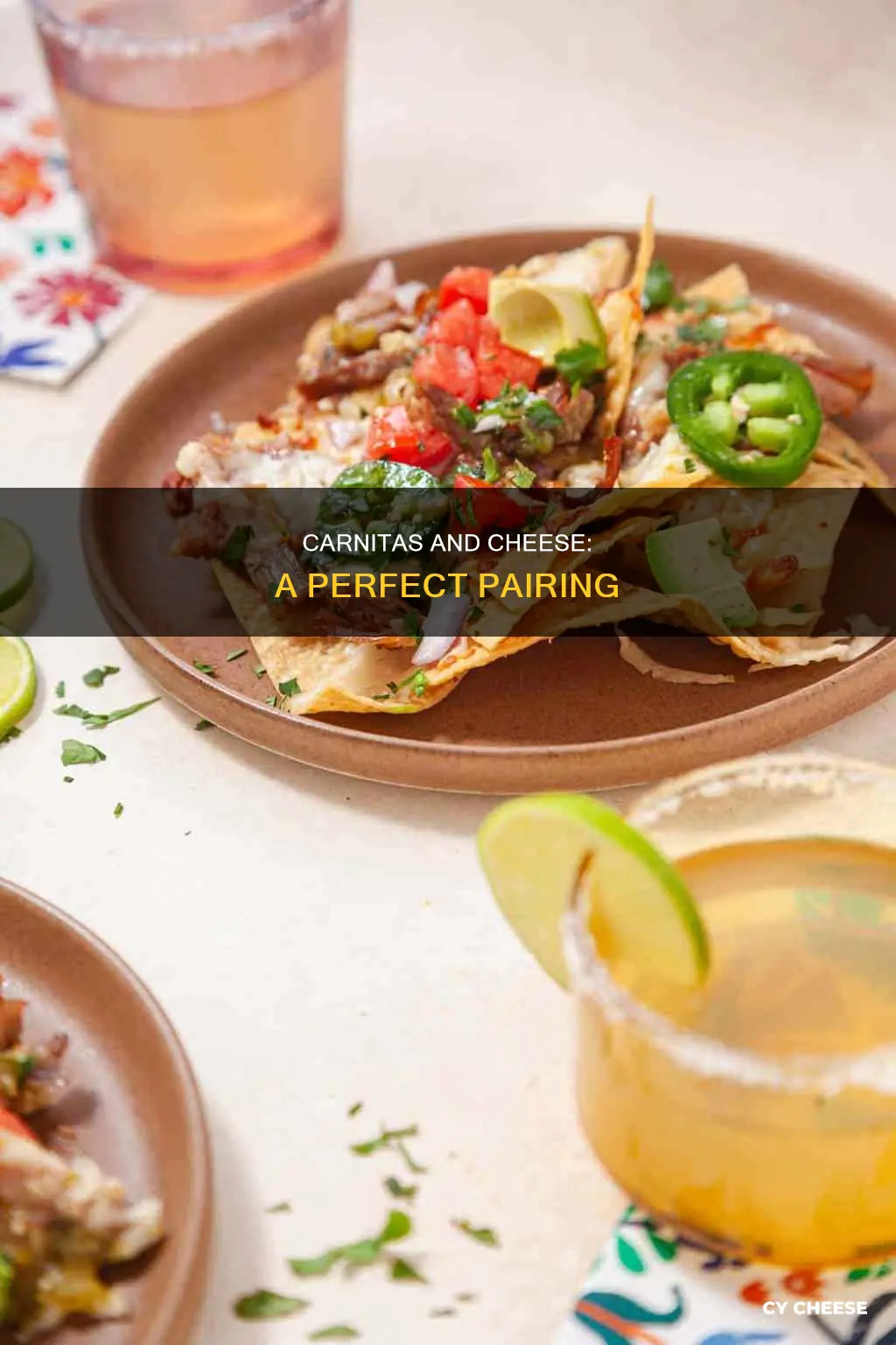 how to serve carnitas with cheese