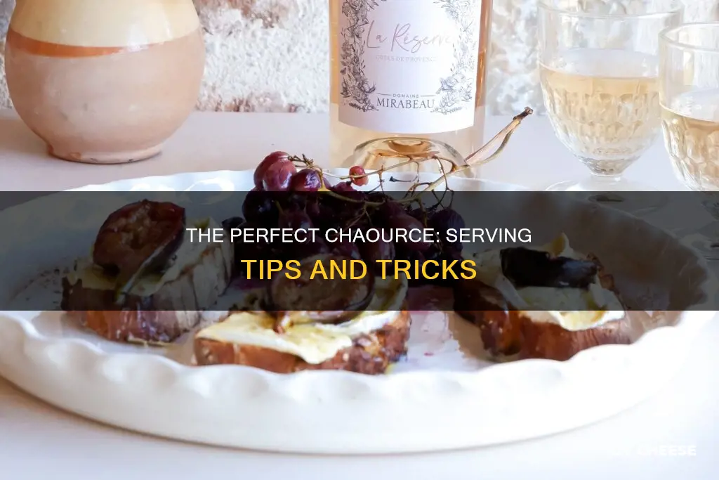 how to serve chaource cheese