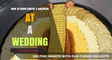 Cheese & Crackers: A Wedding Treat Guide