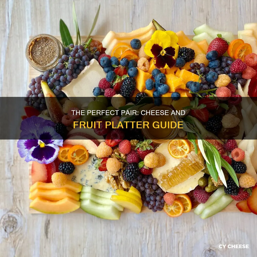 how to serve cheese and fruit