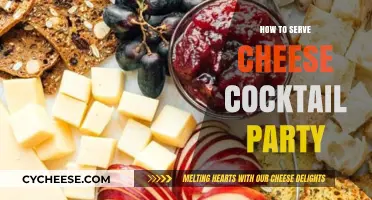 Cheese and Cocktail Party Pairing Guide