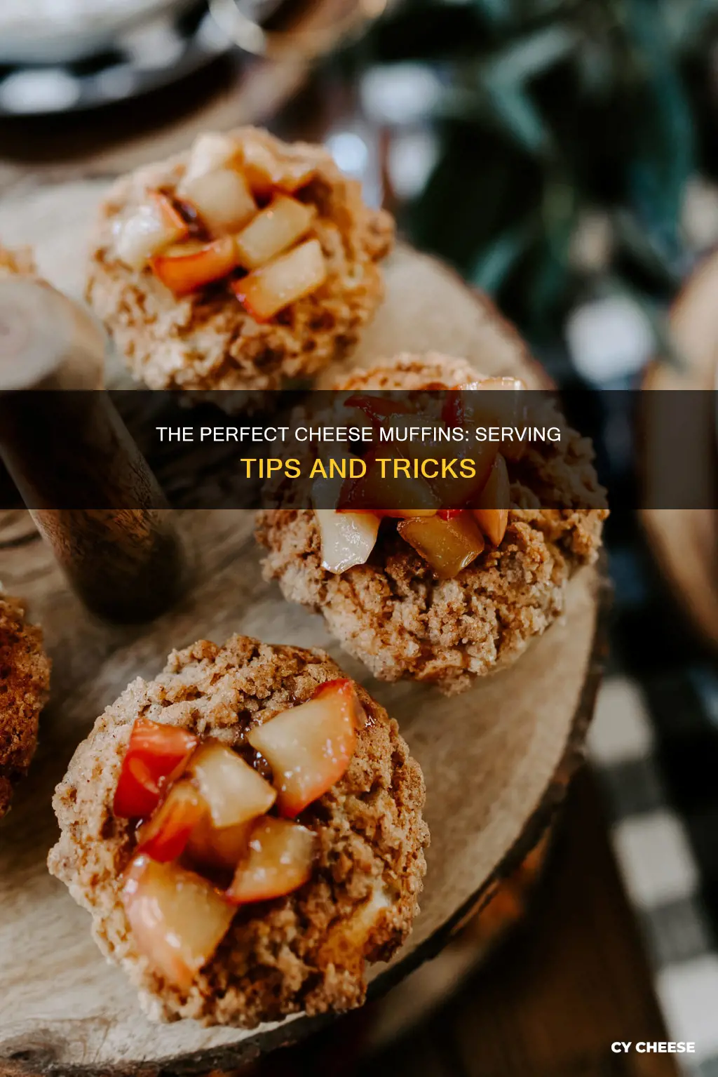 how to serve cheese muffins