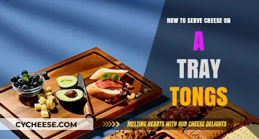 The Art of Serving Cheese: Tray and Tongs