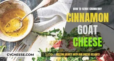 Cranberry Cinnamon Goat Cheese: A Simple, Savory Delight