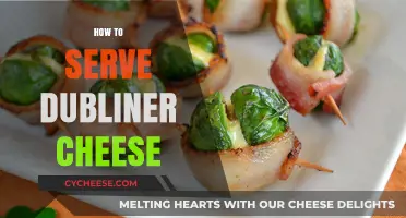 The Art of Serving Dubliner Cheese