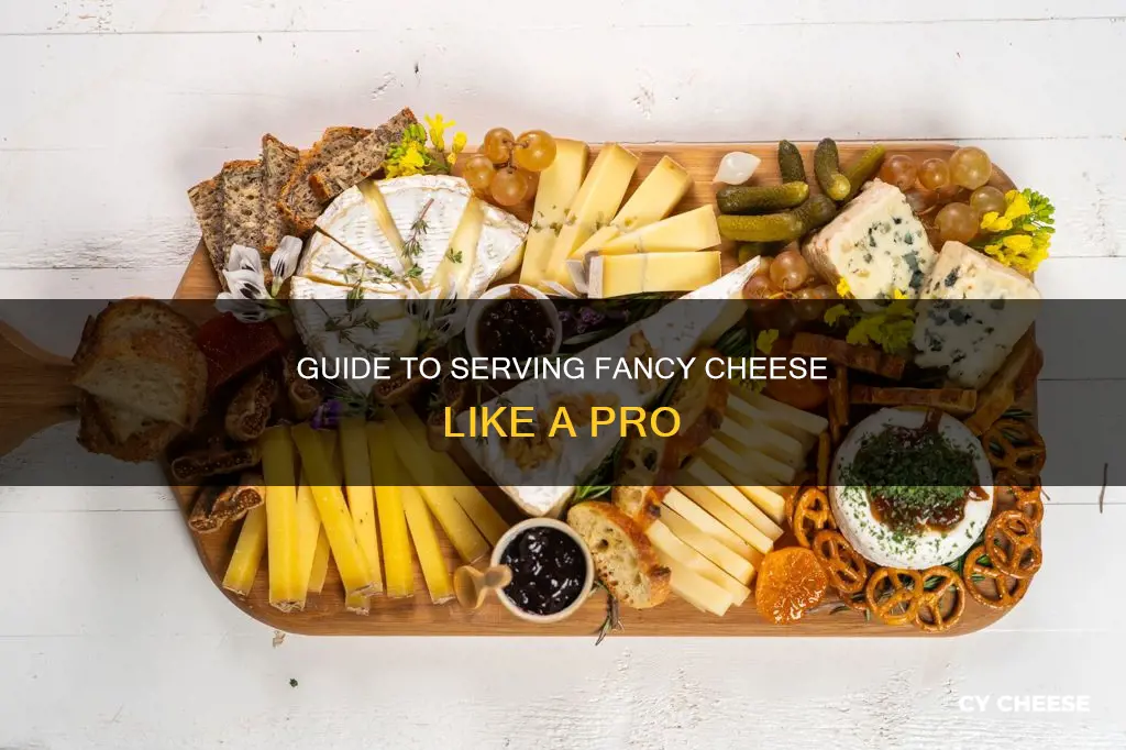 how to serve fancy cheese