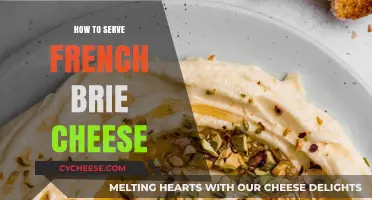 The Art of Serving French Brie Cheese