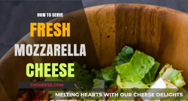 The Art of Serving Fresh Mozzarella