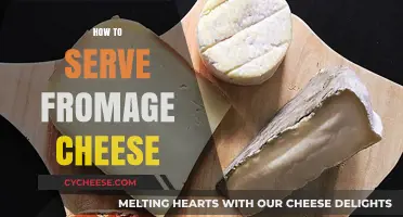 The Art of Serving Fromage: A Beginner's Guide