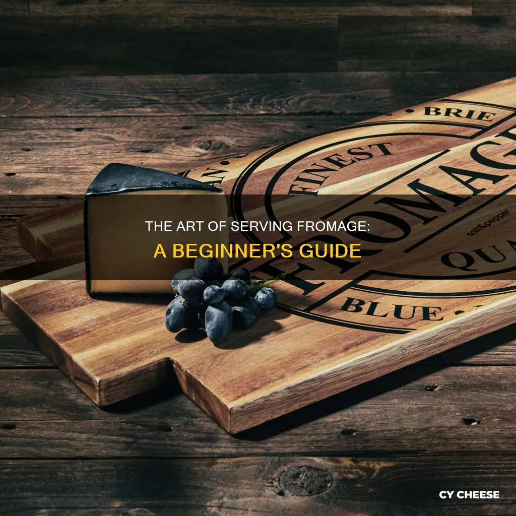 how to serve fromage cheese