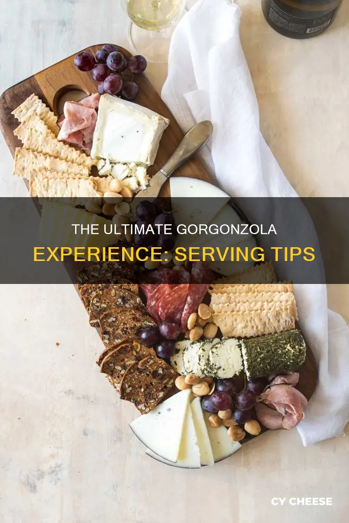 how to serve gorgonzola cheese
