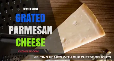 The Art of Serving Grated Parmesan Cheese