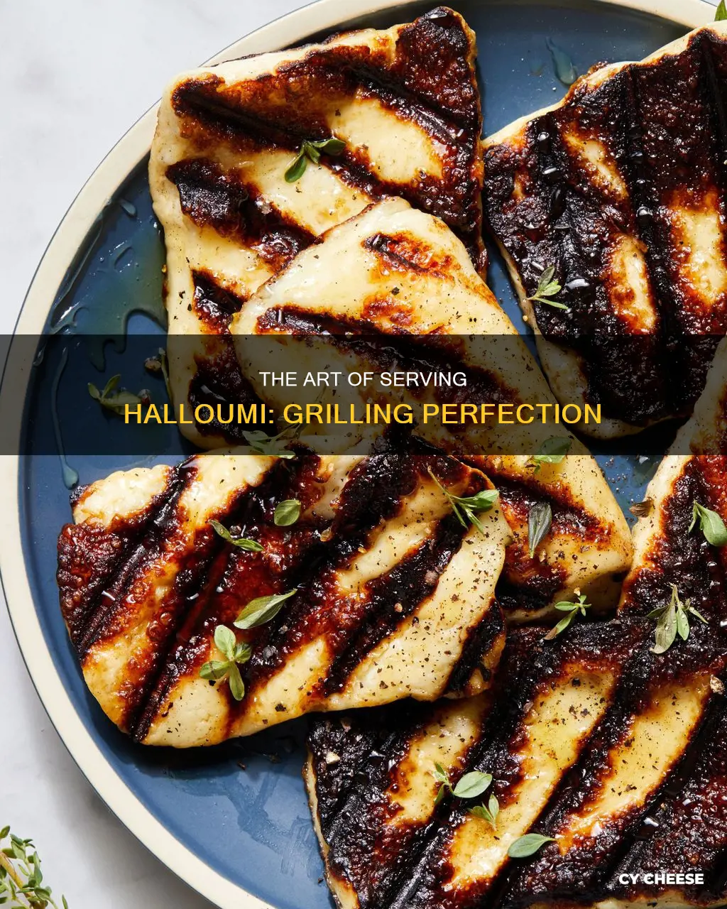 how to serve houlumi cheese