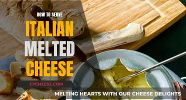 The Art of Serving Melted Italian Cheese