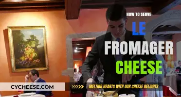 The Art of Serving Le Fromager Cheese