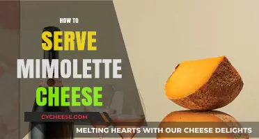 The Art of Serving Mimolette Cheese