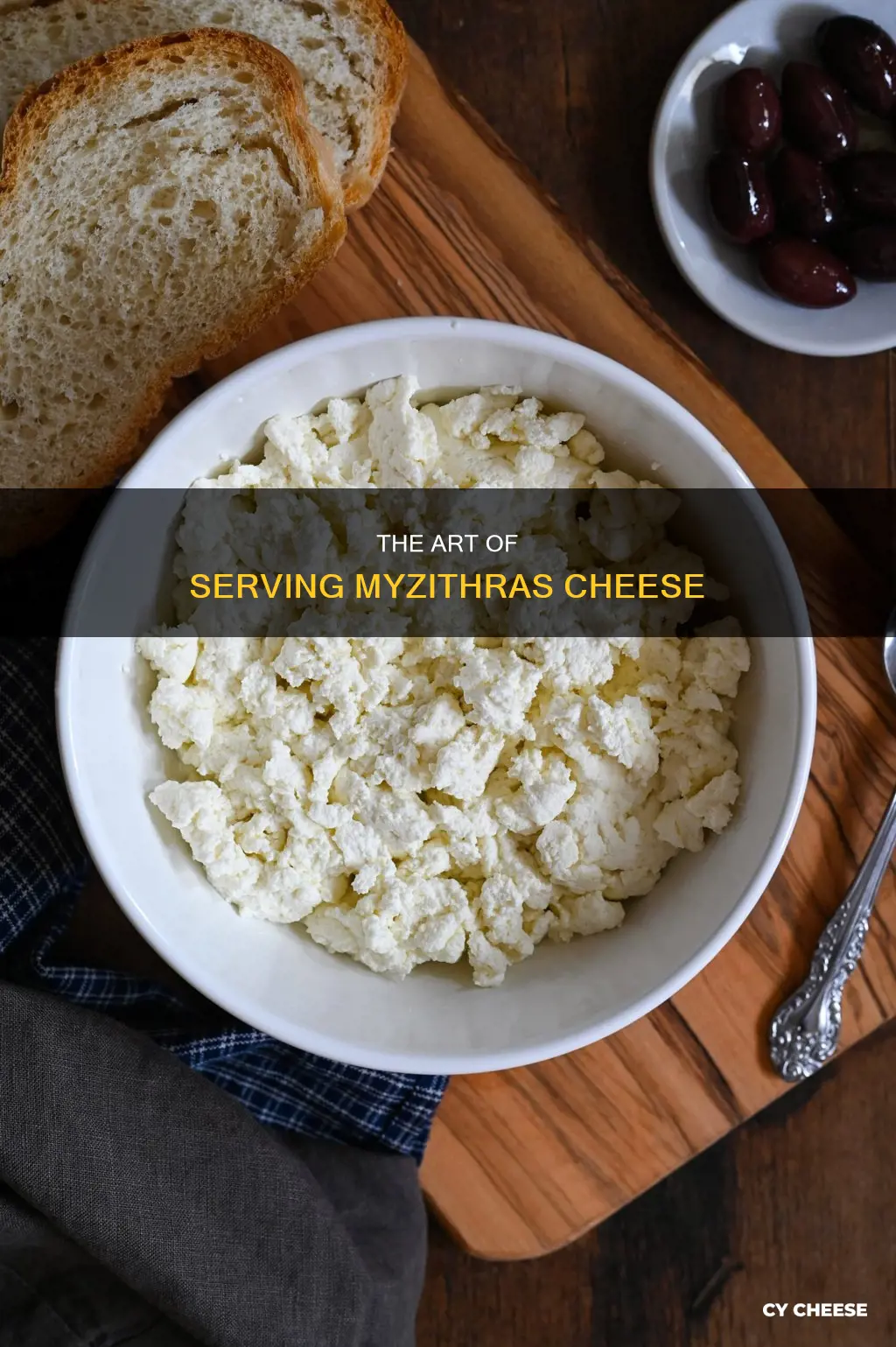 how to serve myzithras cheese
