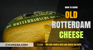 The Art of Serving Old Rotterdam Cheese