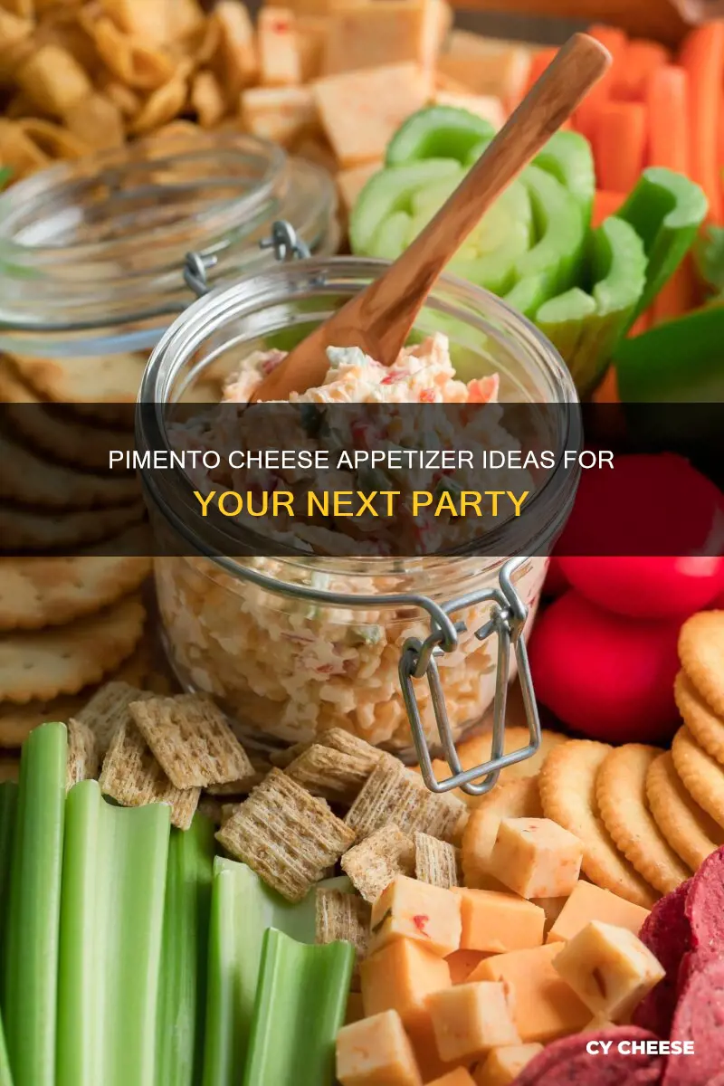 how to serve pimento cheese as an appetizer