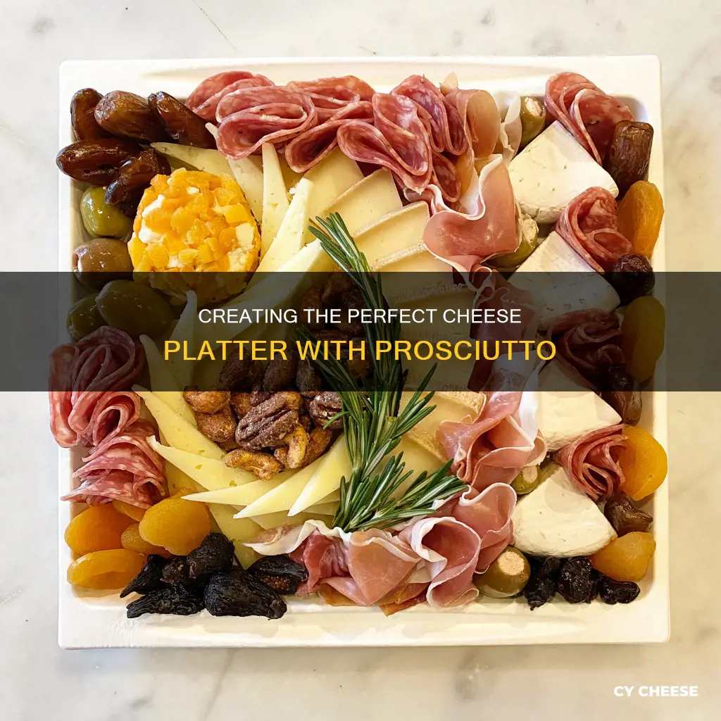 how to serve prosciutto on a cheese platter