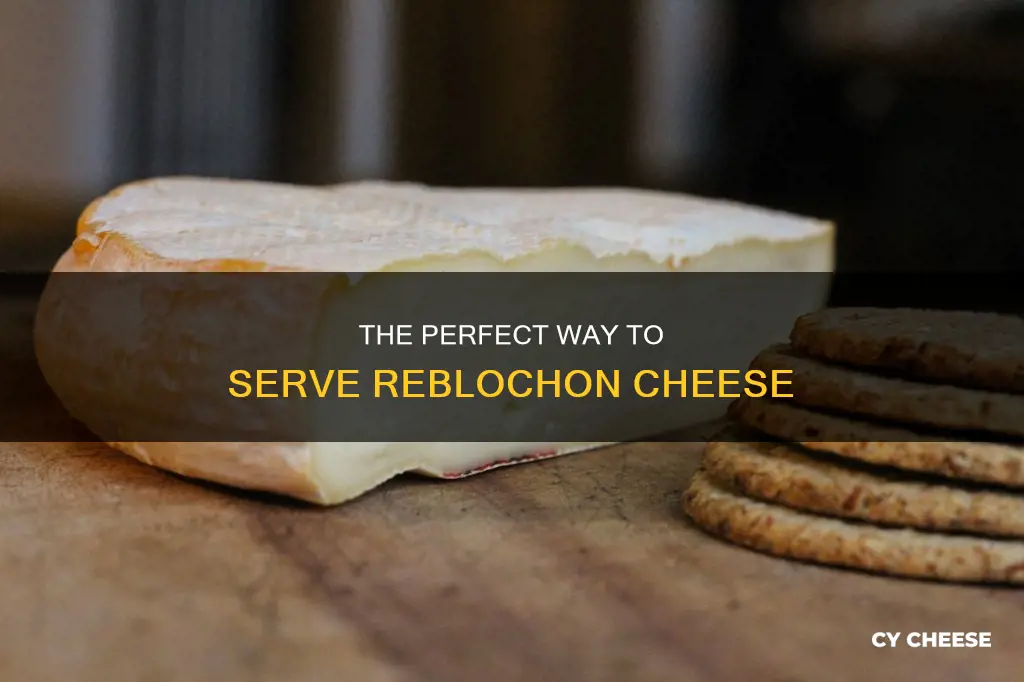 how to serve reblochon cheese