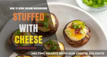 Cheese-Stuffed Roland Mushrooms: A Tasty Treat