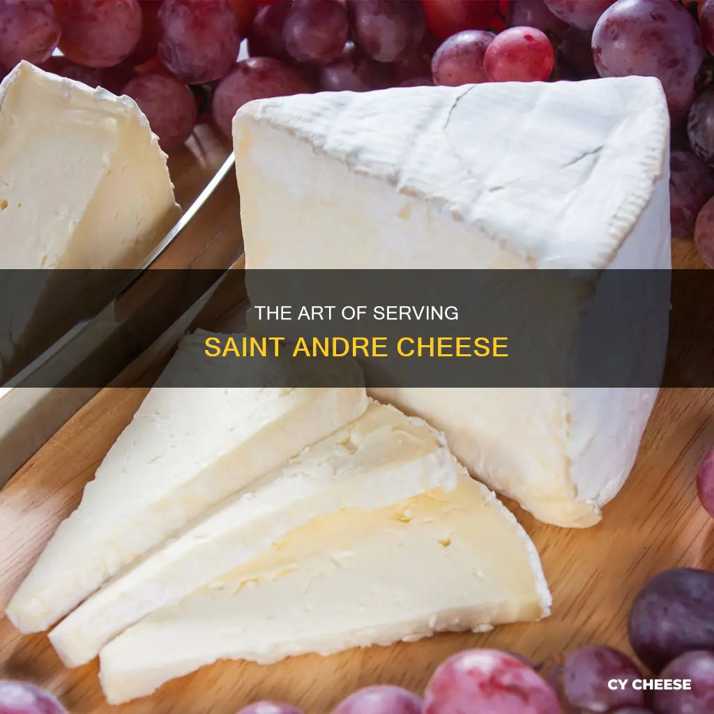 how to serve saint andre cheese