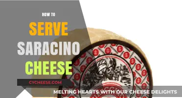 The Art of Serving Saracino Cheese