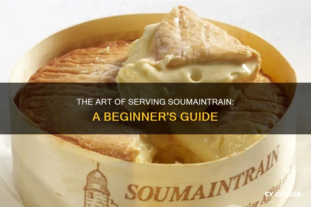 how to serve soumaintrain cheese