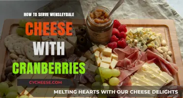 The Perfect Pair: Wensleydale and Cranberries