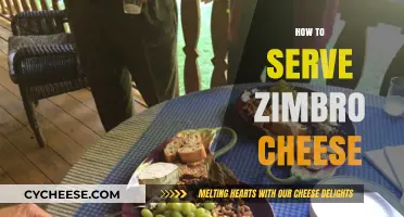 The Art of Serving Zimbro Cheese