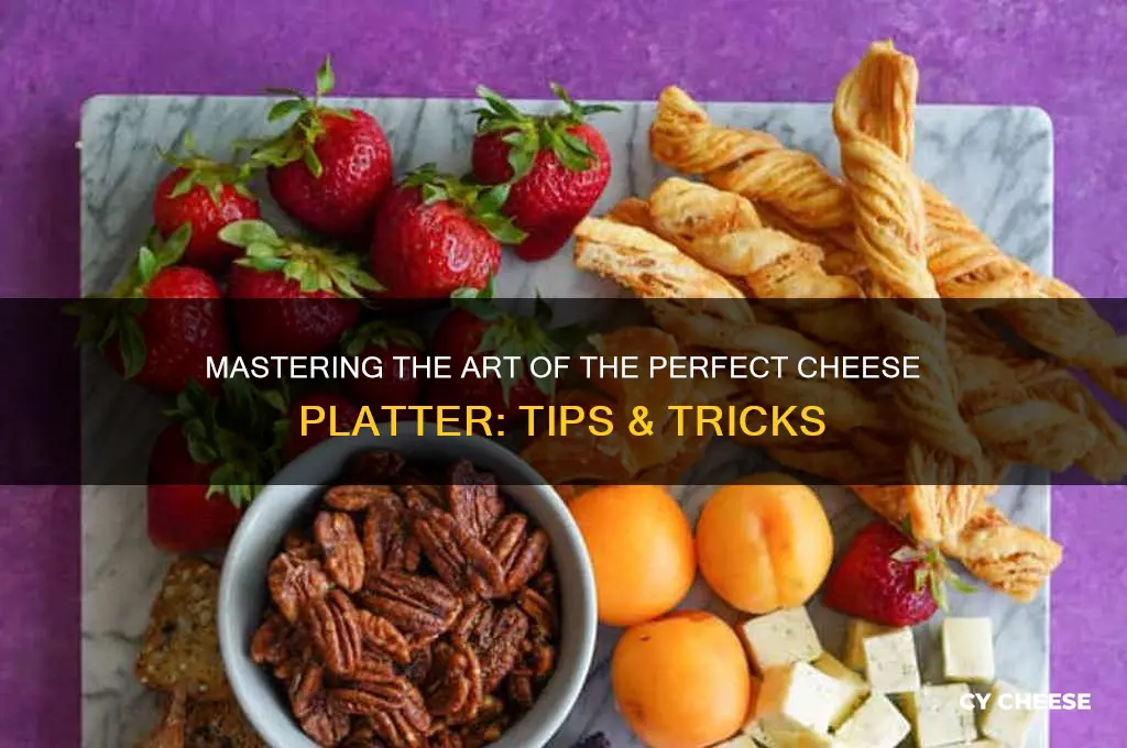 how to set cheese platter