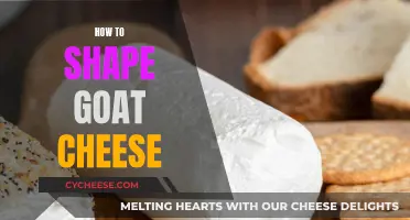 Master the Art of Shaping Goat Cheese: Tips and Tricks