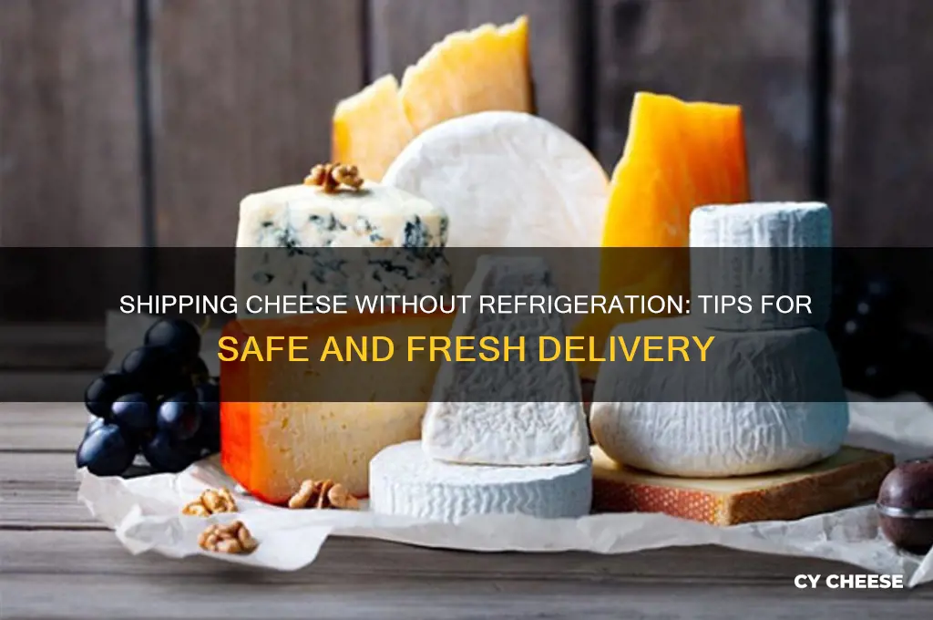 how to shipping cheese unrefrigerated