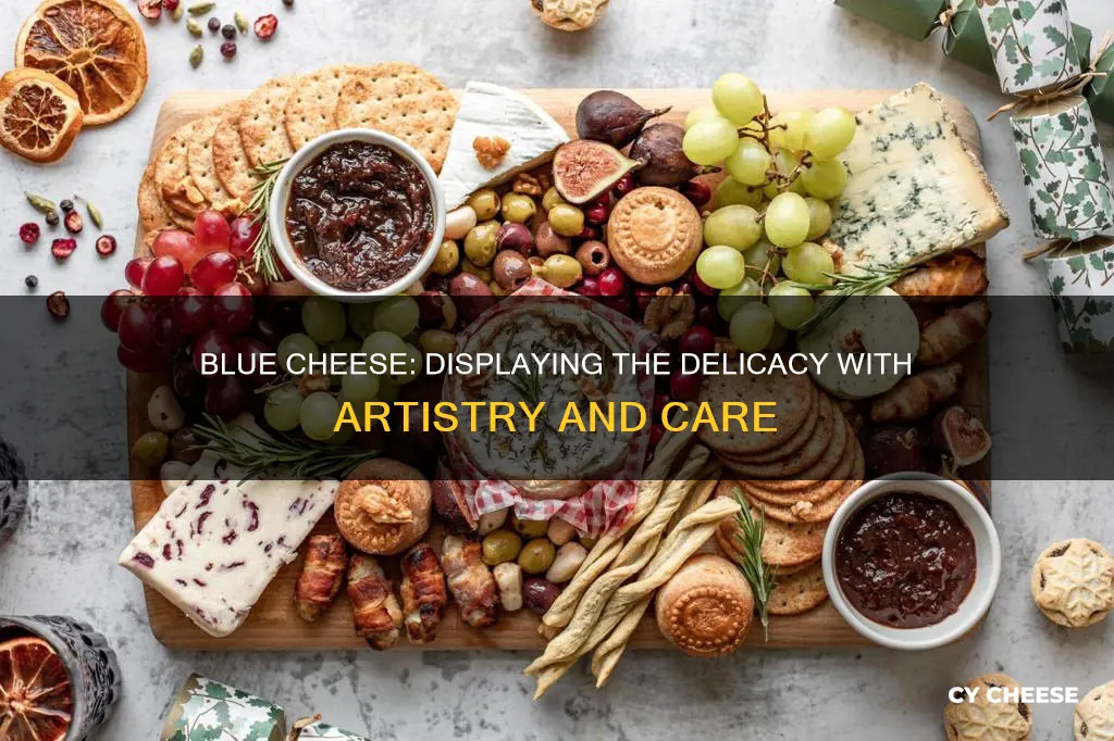 how to showcase blue cheese