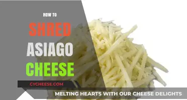 Mastering the Art of Shredding Asiago Cheese: Tips and Techniques