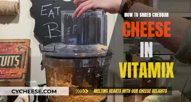 Master the Art of Cheddar Shredding: Vitamix Tips and Tricks