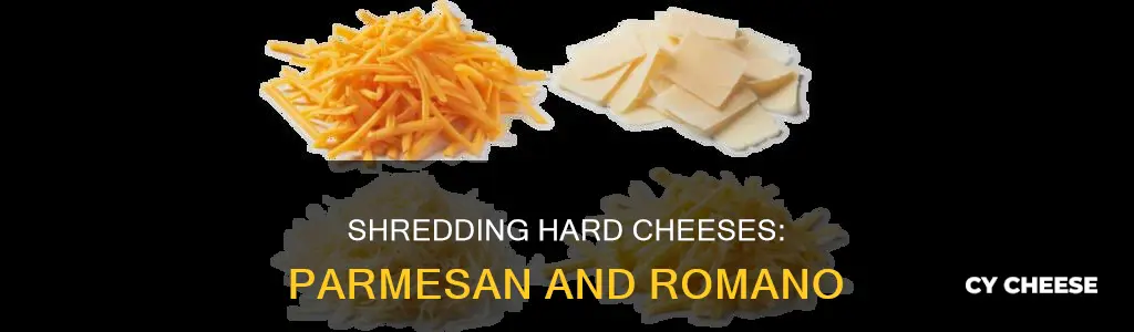 how to shred hard cheese parmesan ramano