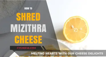 Mastering Mizithra: Easy Shredding Techniques for Perfect Cheese Dishes